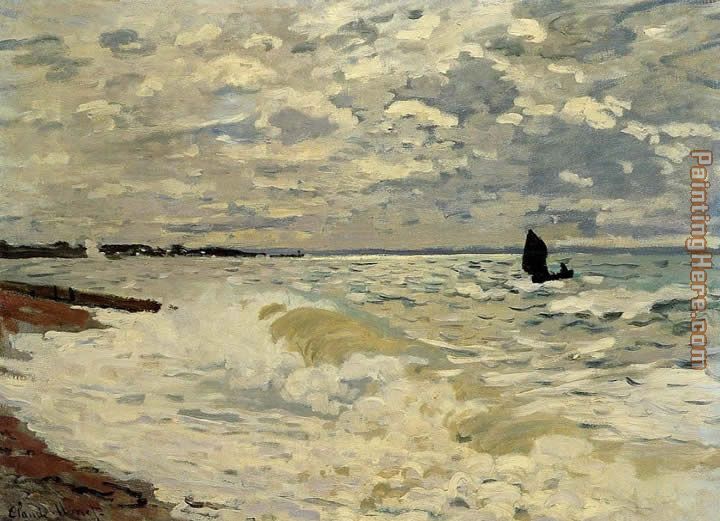 The Sea at Saint Adresse painting - Claude Monet The Sea at Saint Adresse art painting